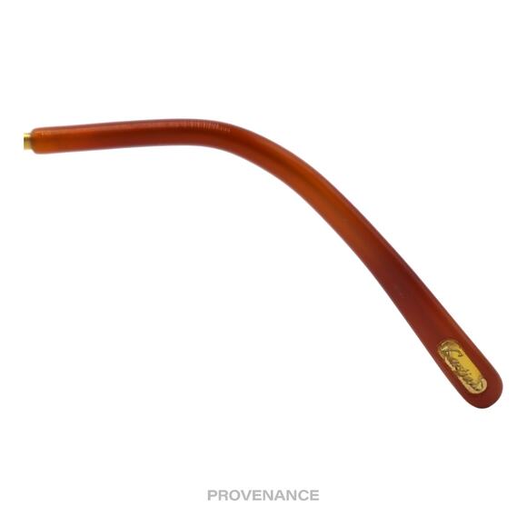 🔴 Cartier Tank Louis Vintage Sunglasses - Gold Brown 62 GM - Picture 12 of 12